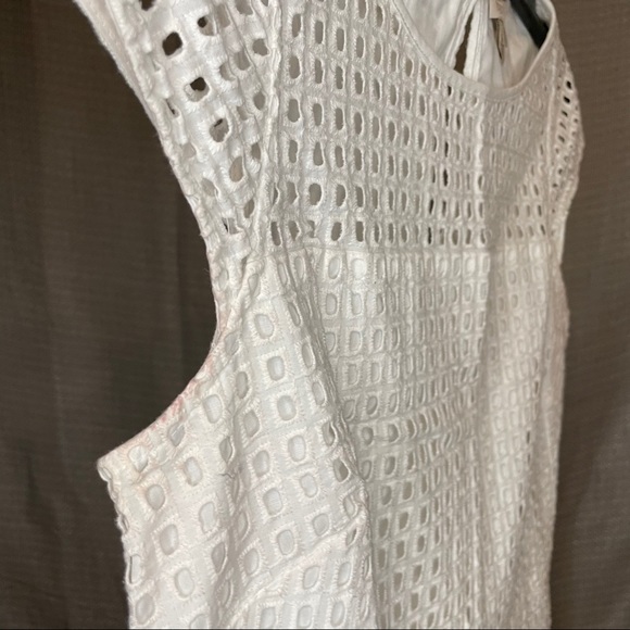 White J Crew Factory Dress Size 4 - Picture 7 of 8